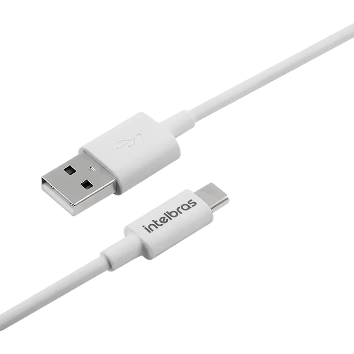 CABO USB - USB-C 1,2M PVC BRANCO EUAC 12PB
