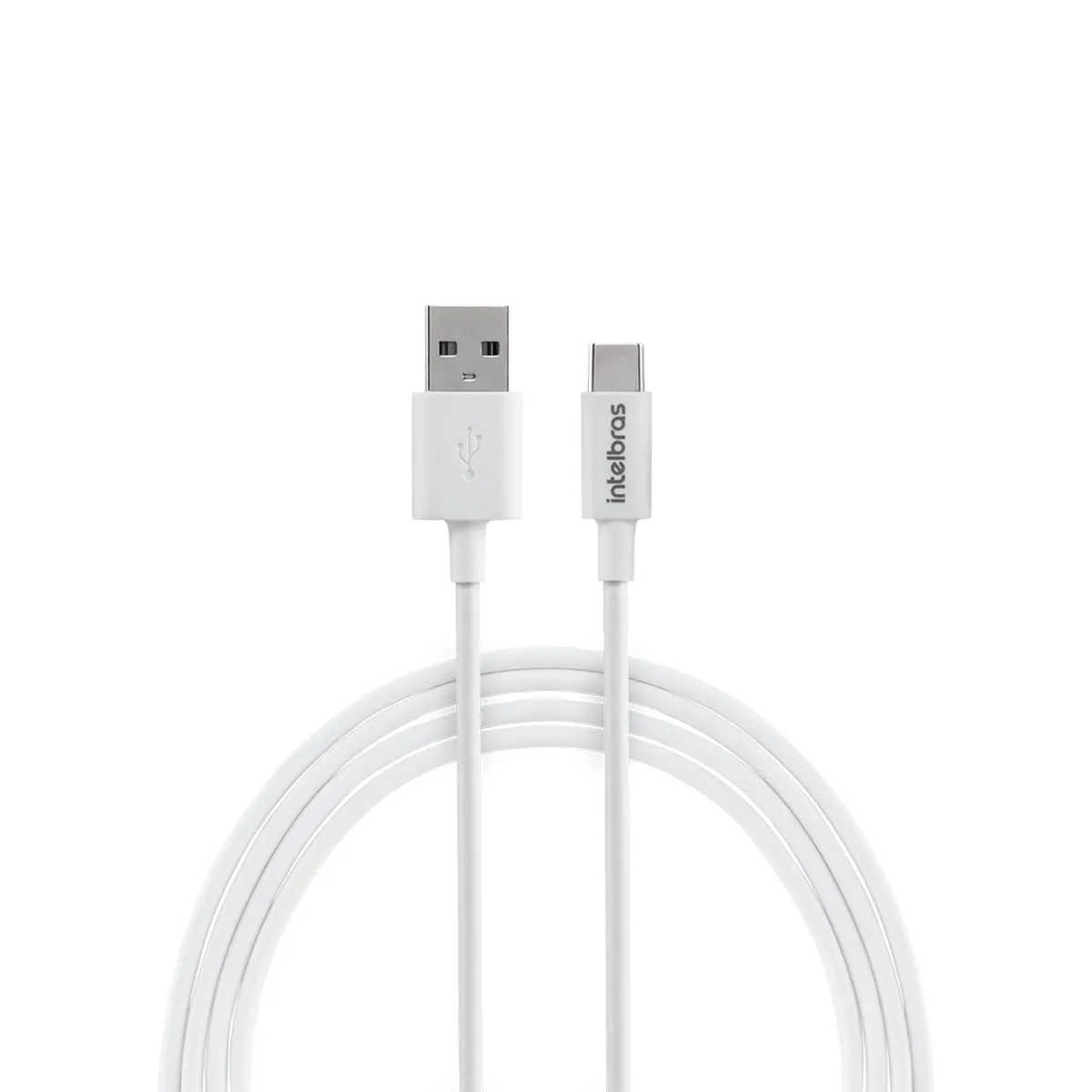 CABO USB - USB-C 1,2M PVC BRANCO EUAC 12PB - Imagem 2