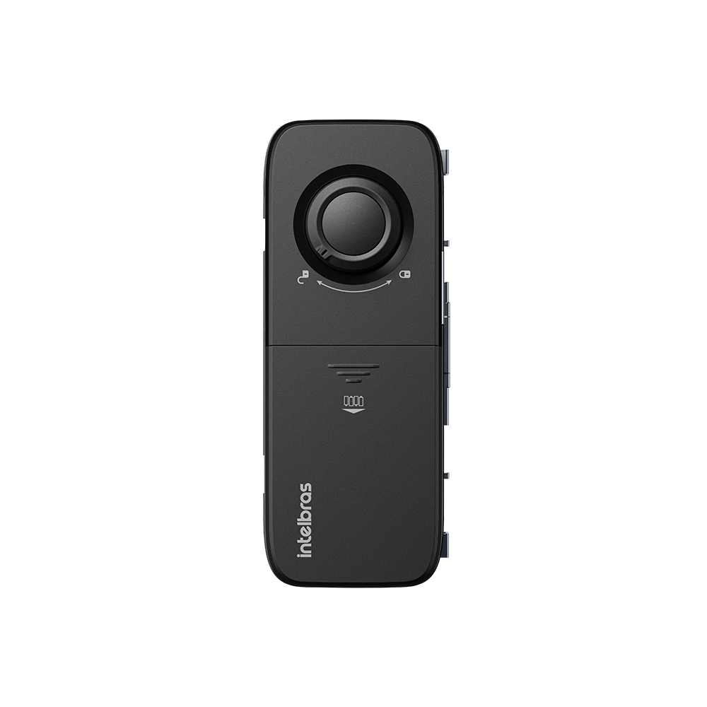 Fechadura Inteligente de Sobrepor Para Portas de Vidro MFR 4000 Preto Intelbras - Imagem 3