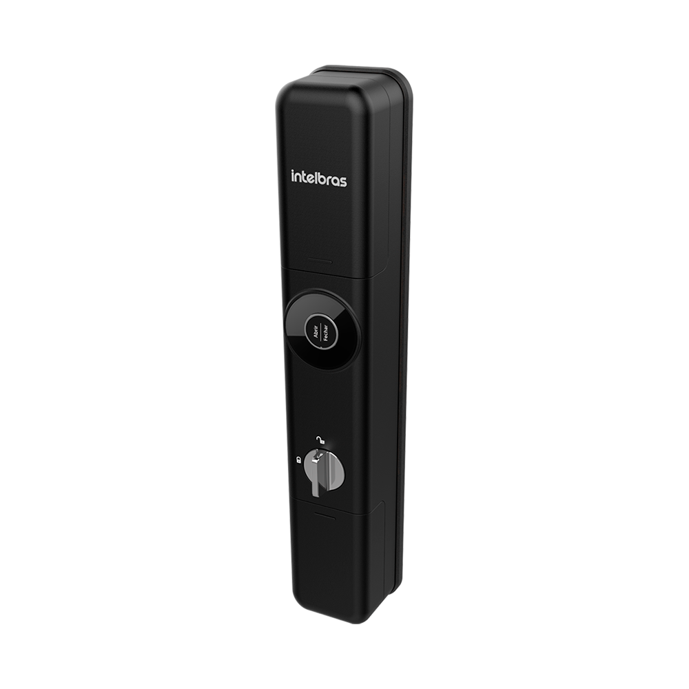 Fechadura Inteligente Izy Smart de Embutir Sem Maçaneta IFR 7001 Preto Intelbras - Imagem 8