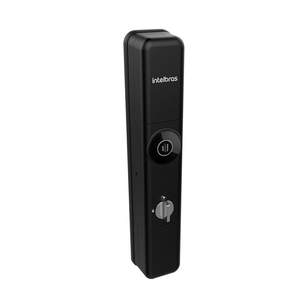 Fechadura Inteligente Izy Smart de Embutir Sem Maçaneta IFR 7001 Preto Intelbras - Imagem 9
