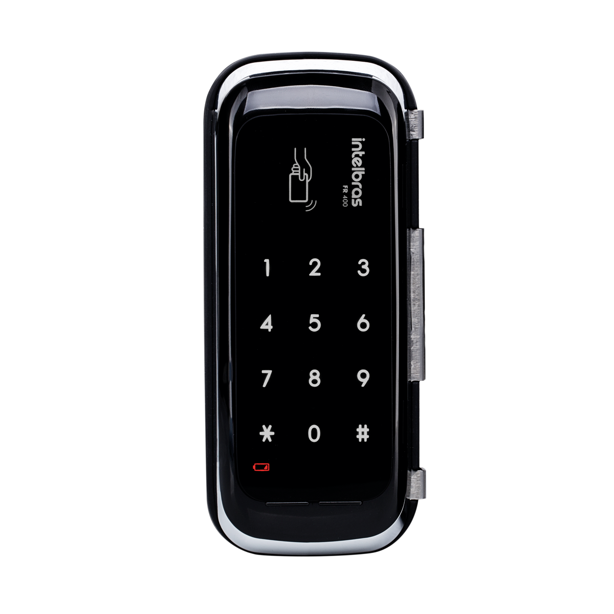 Fechadura Digital de Sobrepor Para Portas de Vidro FR 400 Preto Intelbras - Imagem 2