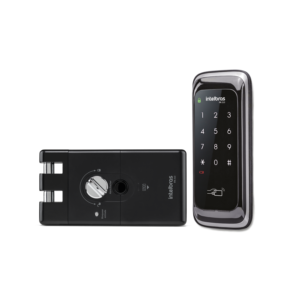 Fechadura Digital FR 210 Preto Intelbras - Imagem 6