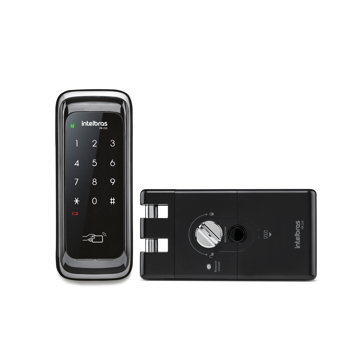 Fechadura Digital FR 210 Preto Intelbras