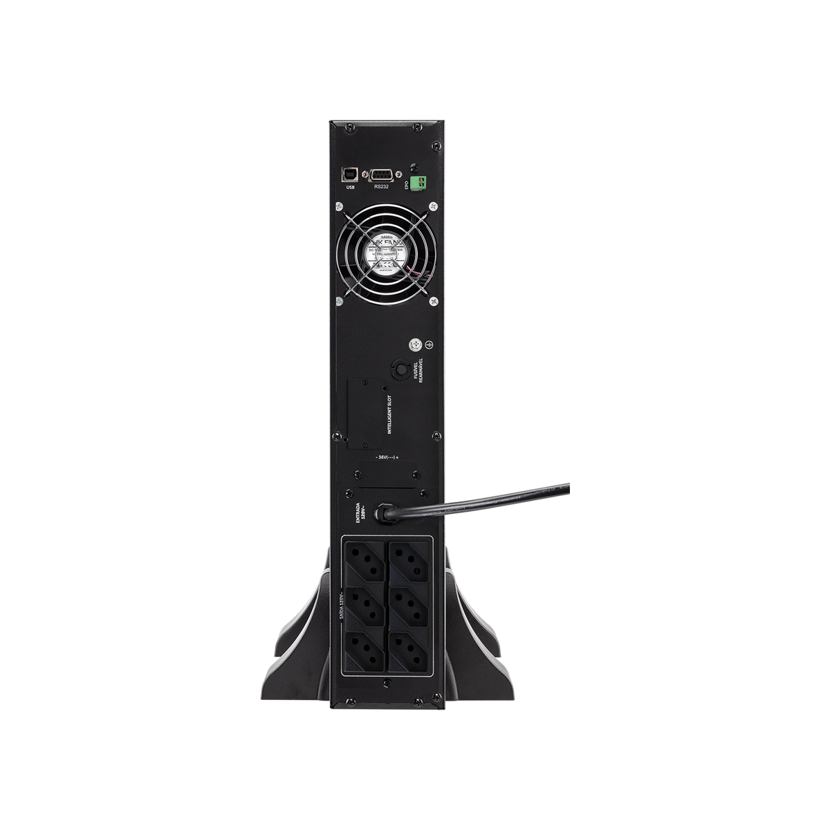 intelbras Nobreak Online Rack Torre DNB 1.5kVA 120V RT Preto, Grande - Imagem 3