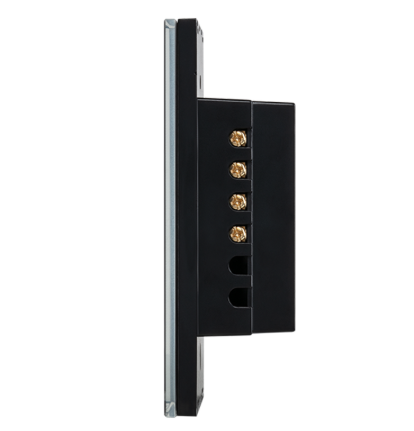 Interruptor Touch Inteligente Zigbee com 2 Teclas EZS 1002 Preto Intelbras - Imagem 3