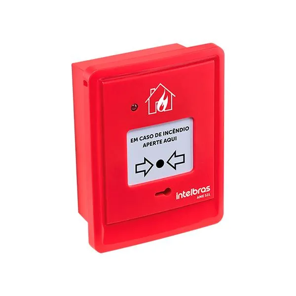 Acionador Manual Endereçável sem Sirene AME 521 Intelbras - Imagem 3