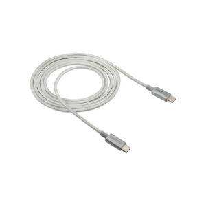 CABO USB-C EM NYLON 1,5M EUCC 15NB BRANCO INTELBRAS